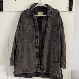 We The Free Black Jean Jacket